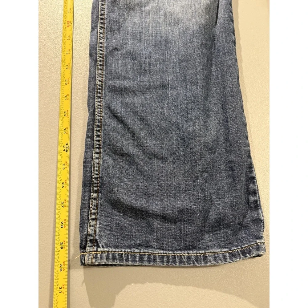 Cinch Men's Silver Label Jeans Dark Stone Blue 42x32 (41x30) Western Cowboy‎